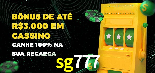 sg777 melhor bônus de depósito